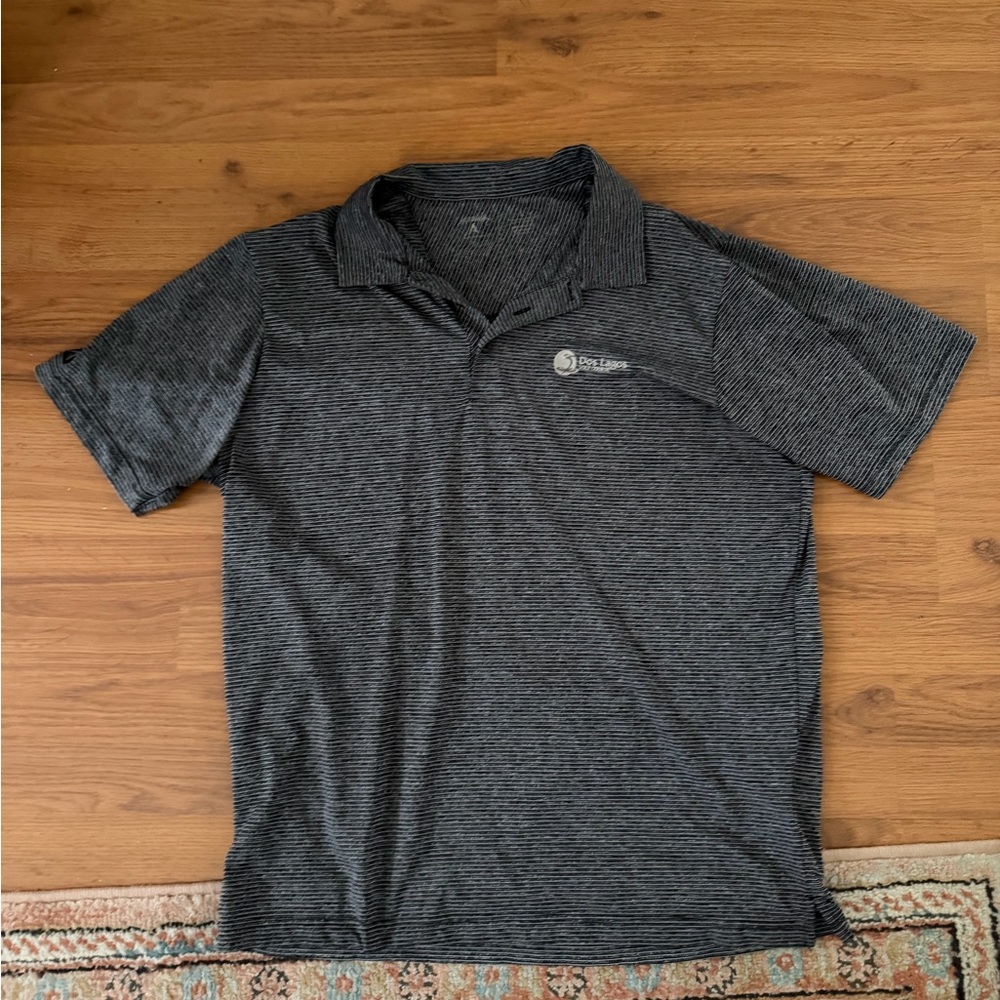 Men's Gray Polo Shirt